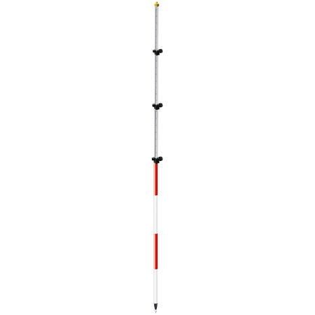 SITEPRO 4715 15Ft Twist-Lock Prism Pole, 10ths/Metric 07-4715-TMA